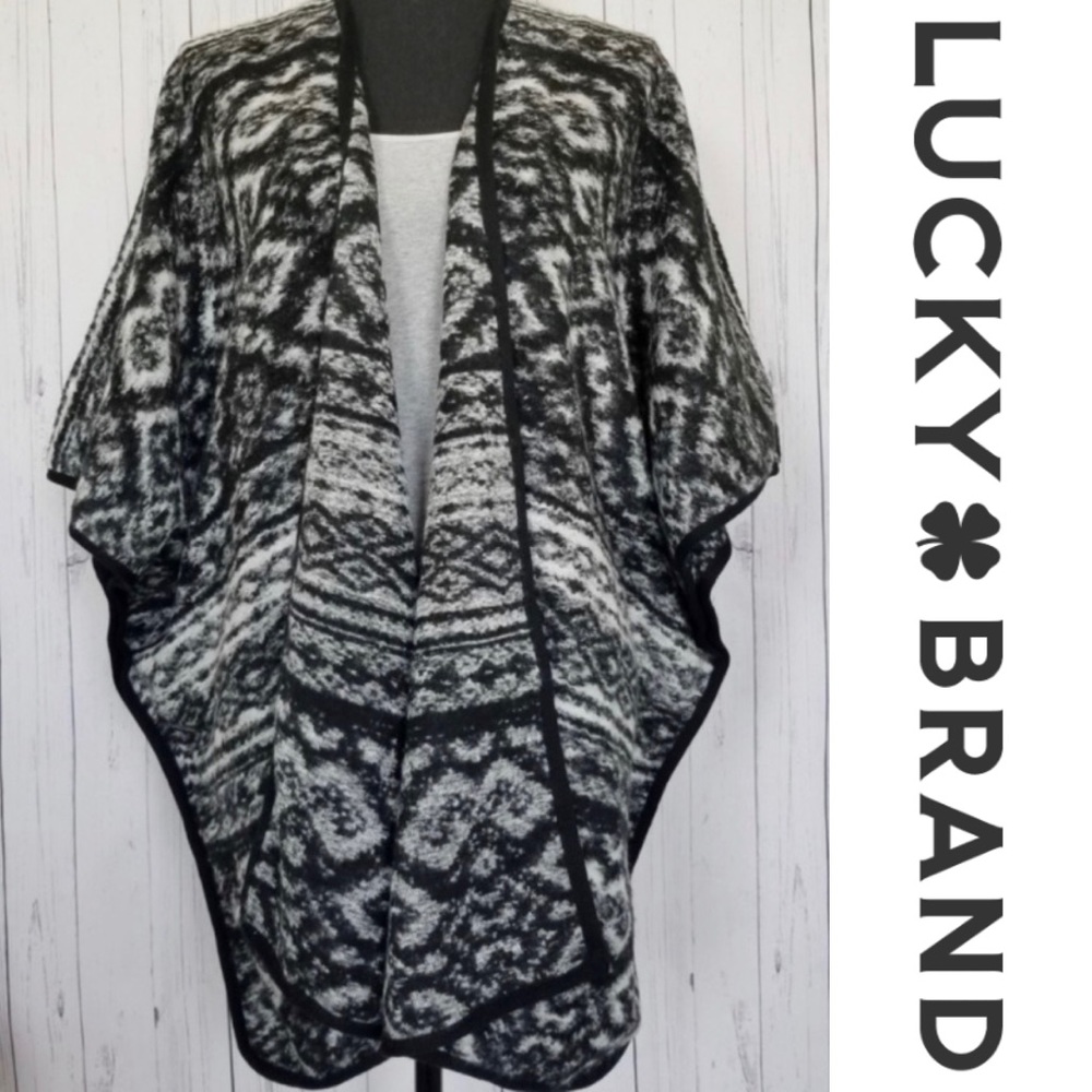 ⬇️🌹NWT! Lucky Brand (OS) Kimono Sweater Jacket